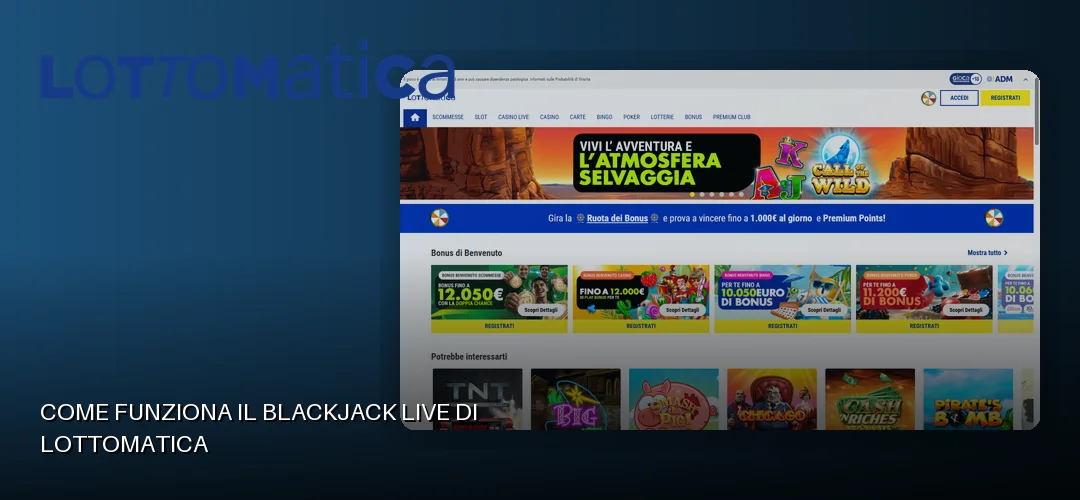Lottomatica Casino promotional banner